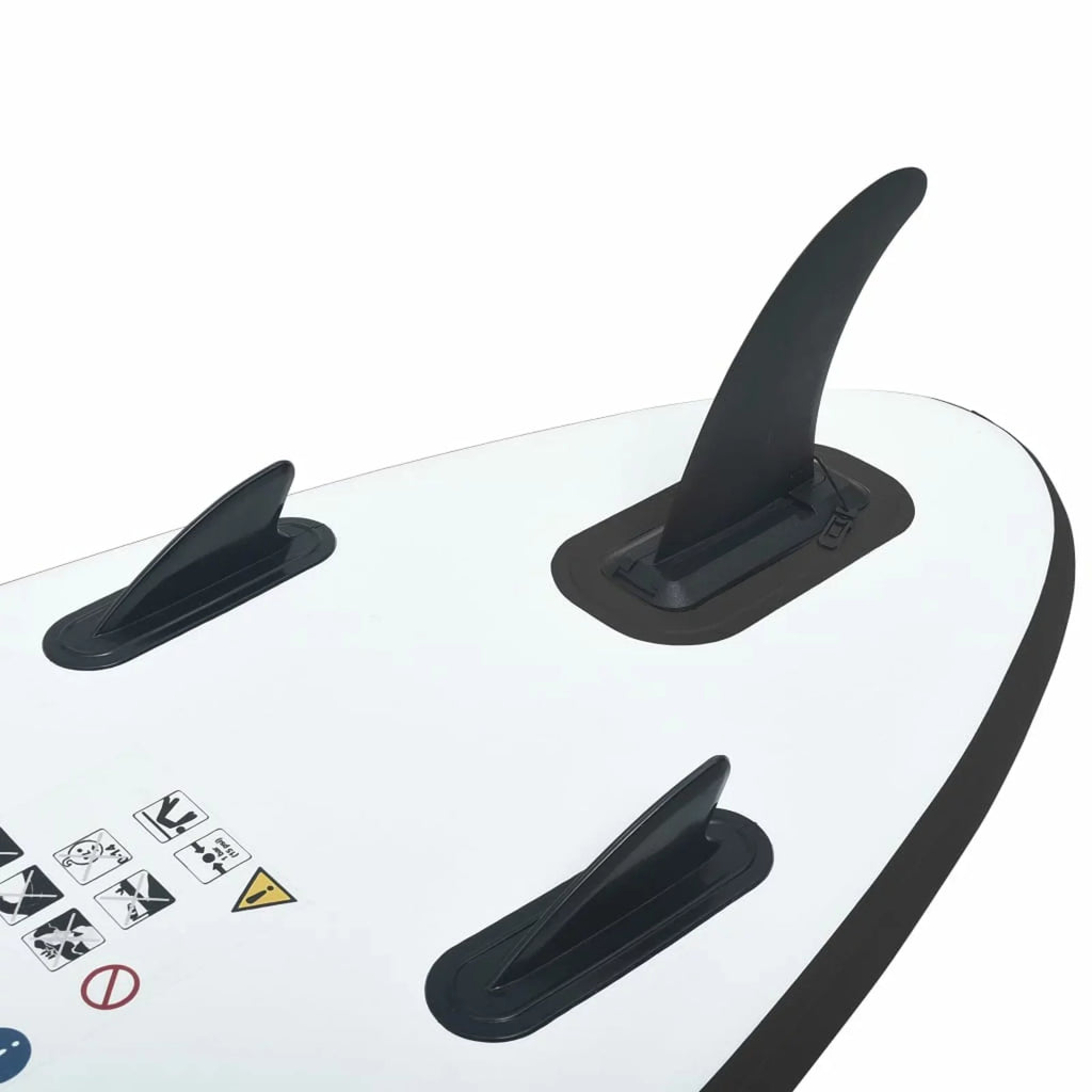 and MABOTO White Black Paddleboard Set Inflatable