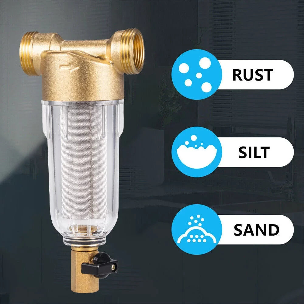 House Water Micron System/whole Sediment Filter 50 2X Down Pre-Filter Spin Water