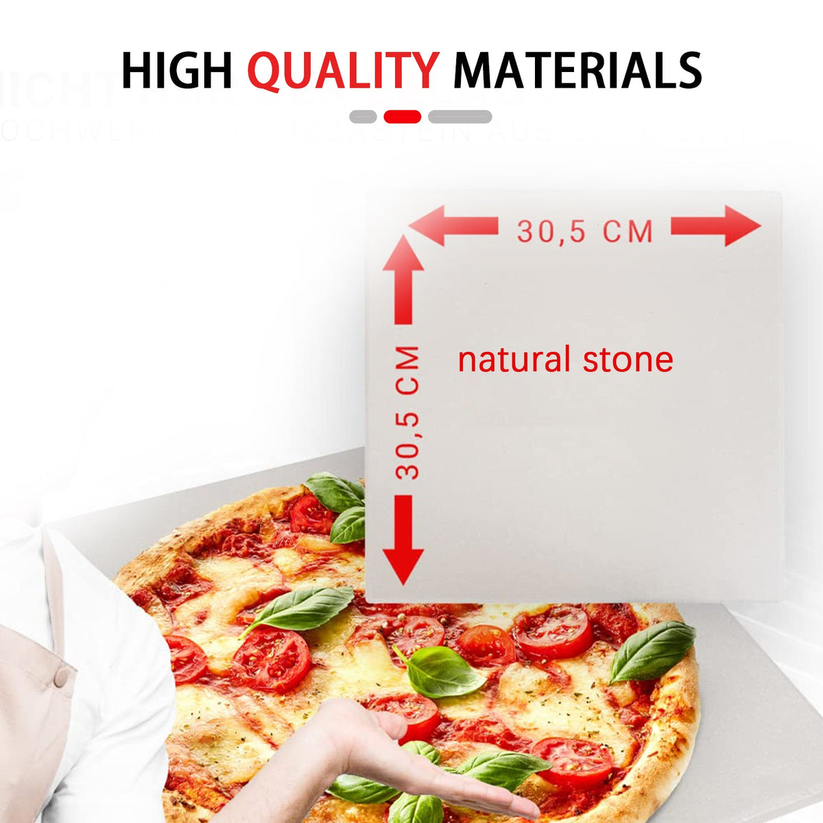 On Charcoal Oven, Portable Home-made BBQ Any Pizza & Gas Fits Grill Pizza Carry Grill, Handles, Pizza Oven, Easy Top Oven BBQ