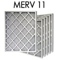 | Air MERV - 23.375x29.375x.75 6PK Filter Pleated Actual 11 Size 24x30x1