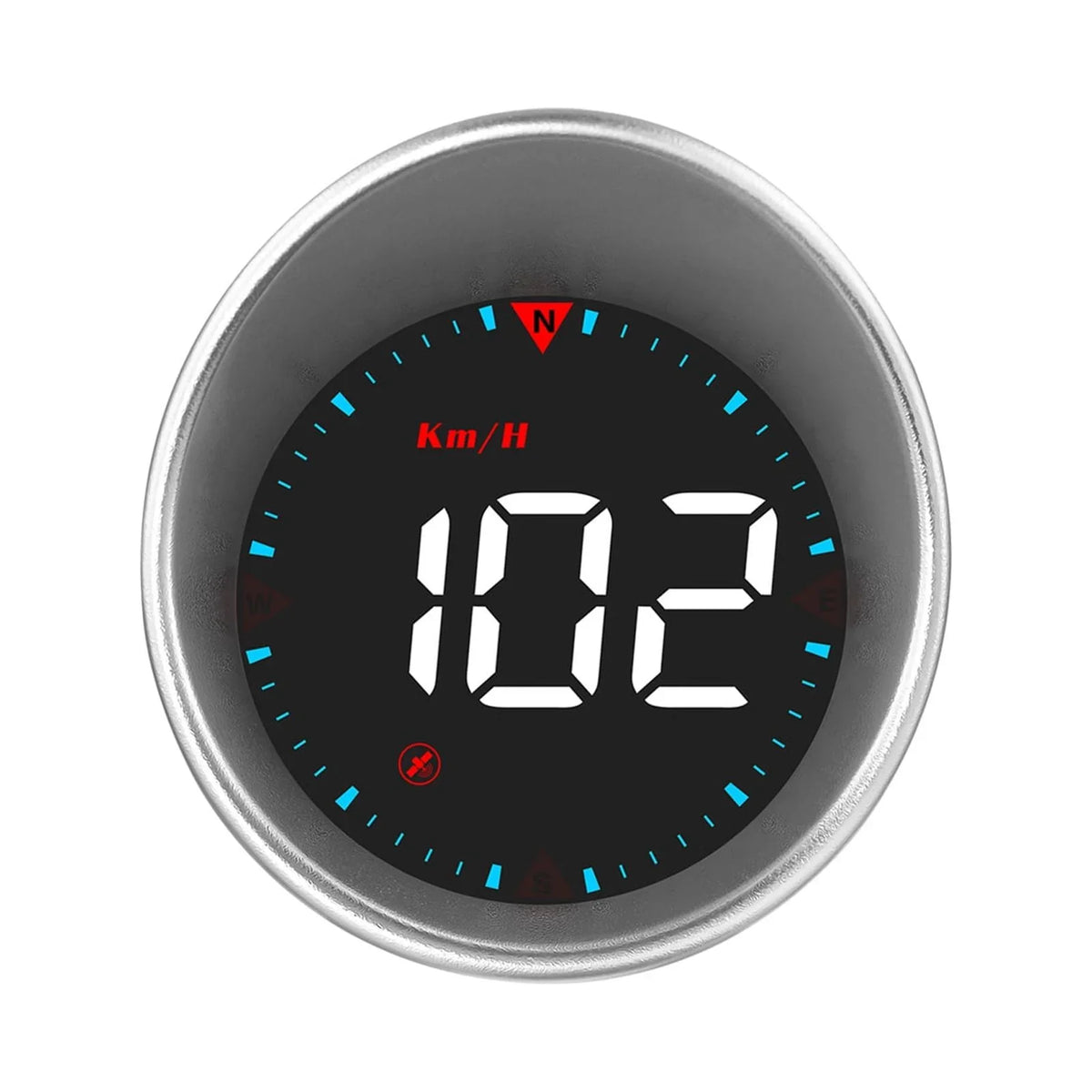 Display Mileage, Driving ametoys Fatigue Digital Overspeed Compass Driving Car Display and Car Head-up Angle, Speedometer