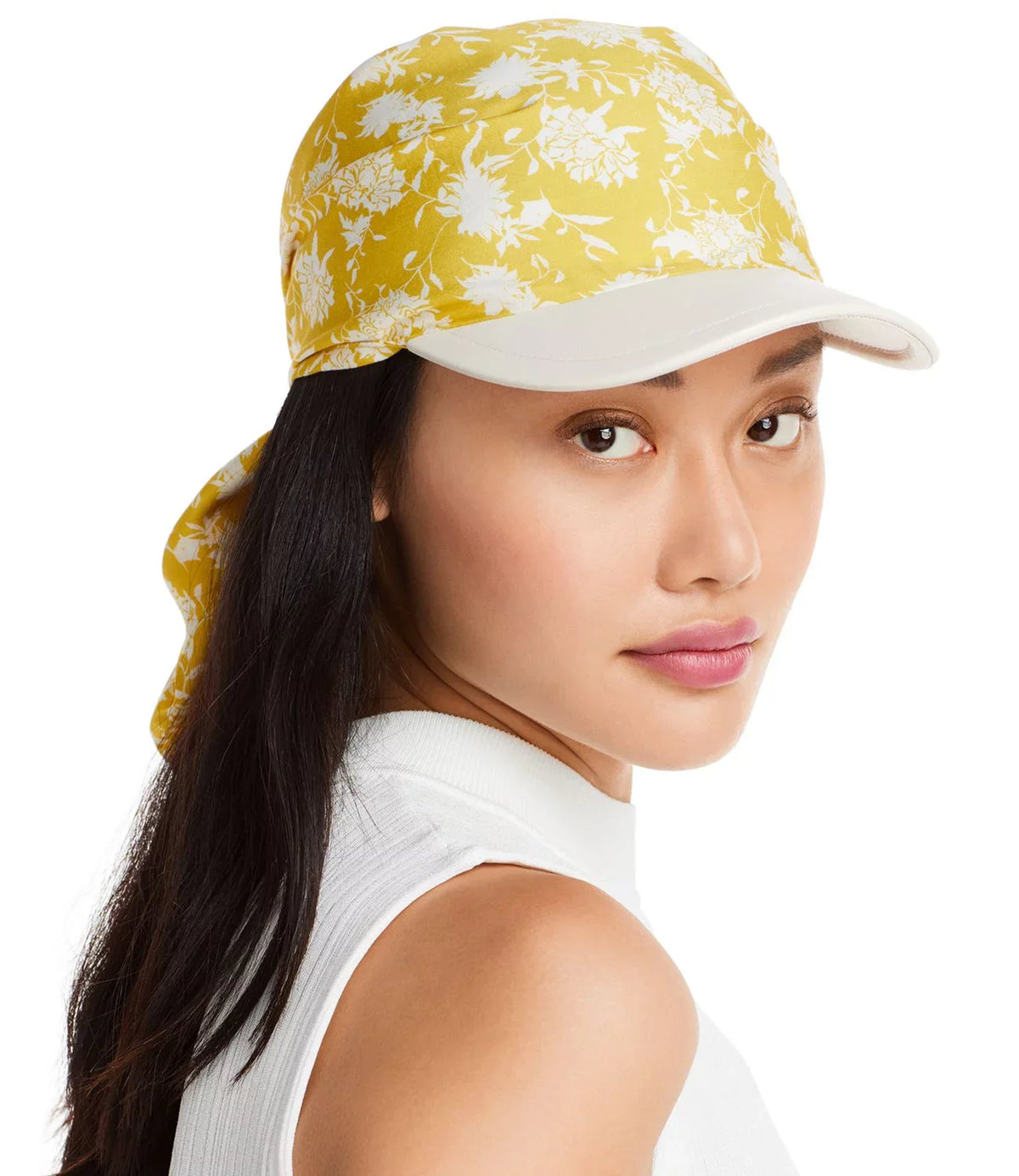Rag & Bone Gia Headscarf Cap – Yellow Women’s