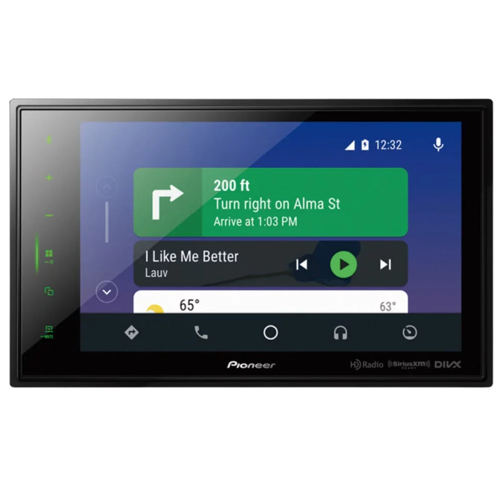 Plate 8" Digital DMH-C5500NEX Pioneer New Camera License Multimedia and Receiver