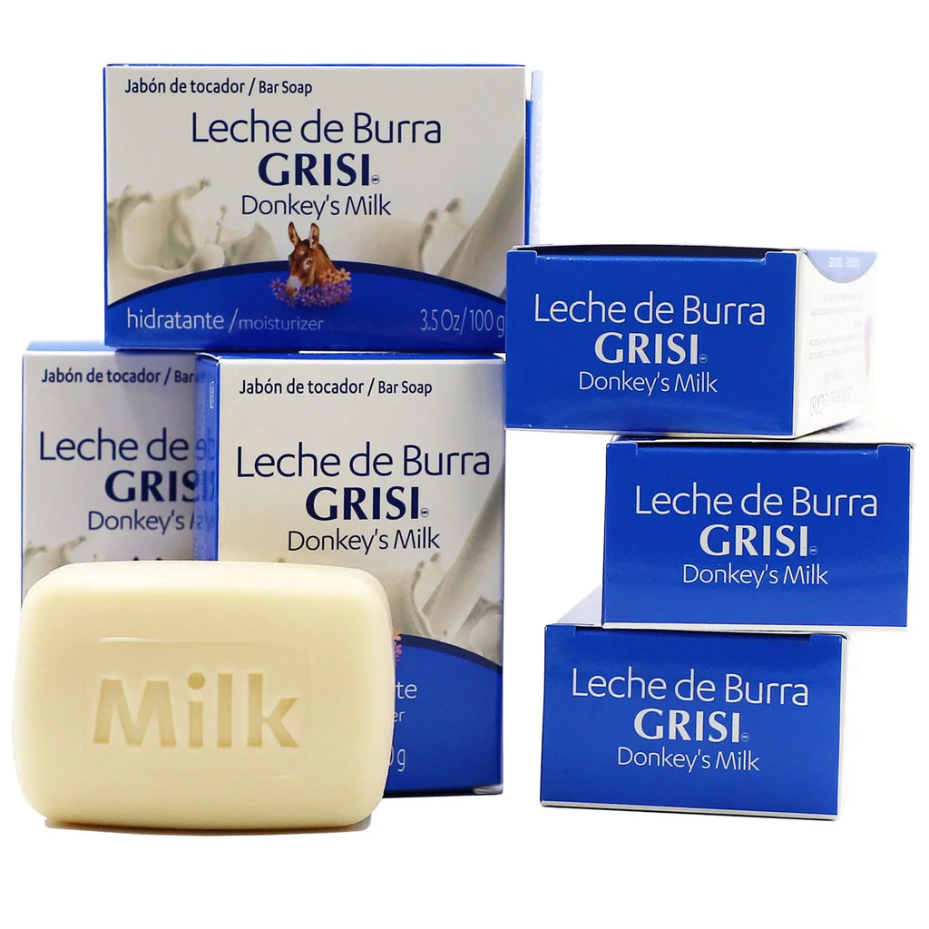Grisi Soften Skin Types, 6-Pack Your Ideal Bar Vitality, Skin, 3.5 Of Soaps.. Cleansing All Donkey,S Oz Skin, 6 Each, And Milk, Moisturizer Donkey,S Milk Soap, Soap Youthful Elasticity, To With