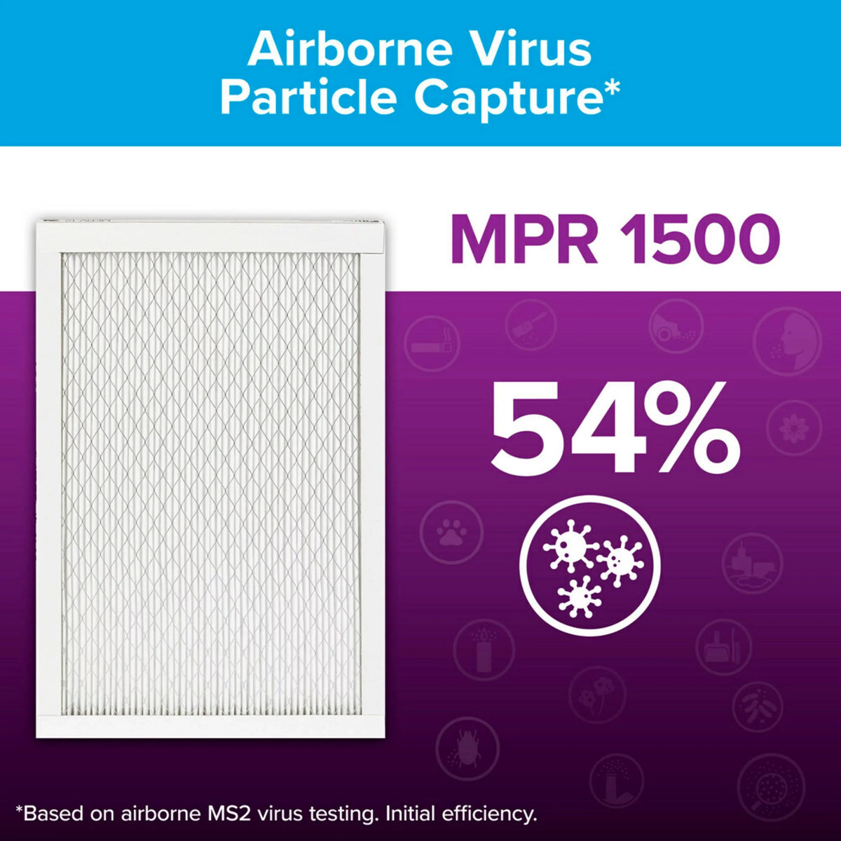 MPR Advanced Filter, MERV Filtrete 1500 Air Reduction, 6 12, Filters 16x20x1 Allergen