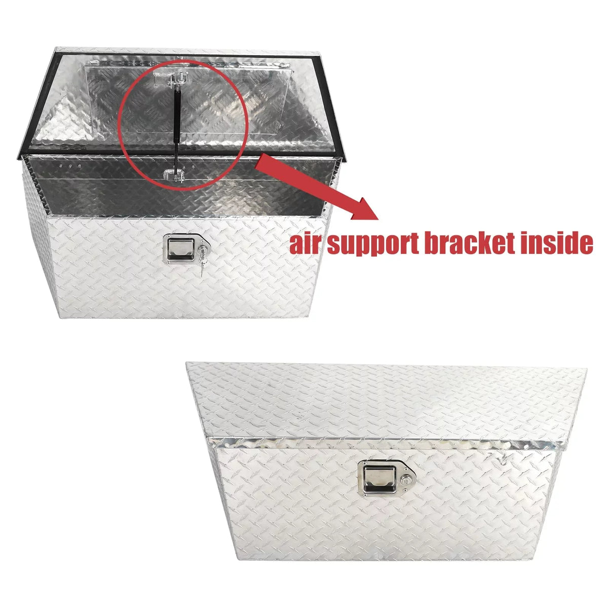 Keys Lock Inches and Box x Trailer, Plate Tongue Heavy 12 with Confote for Diamond Tool Silver,39 Aluminum on 16.5 Trailer Duty Storage Secure Your x