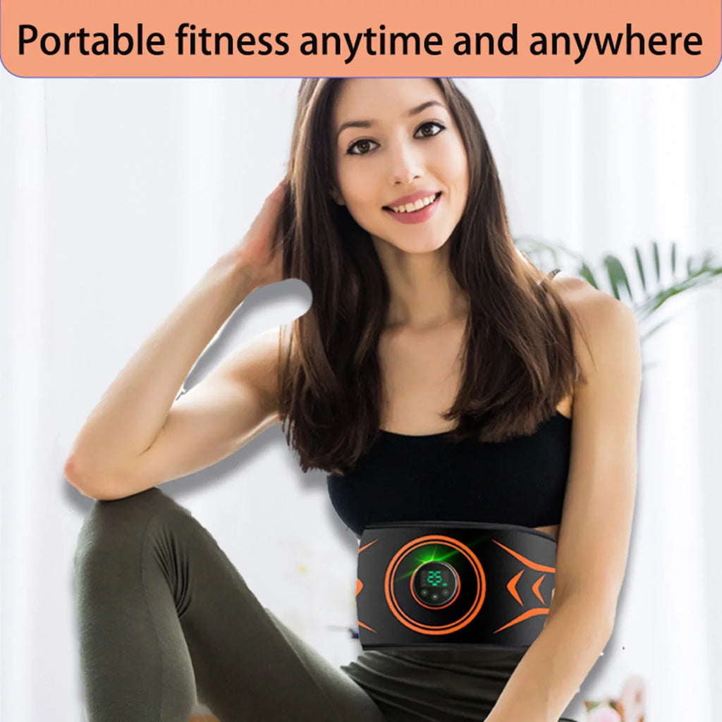 Slimming Fitness Belt Toning Dcenta Trainer Abs for Abdomen Belt Massaging Workout Abdominal Equipment Electric