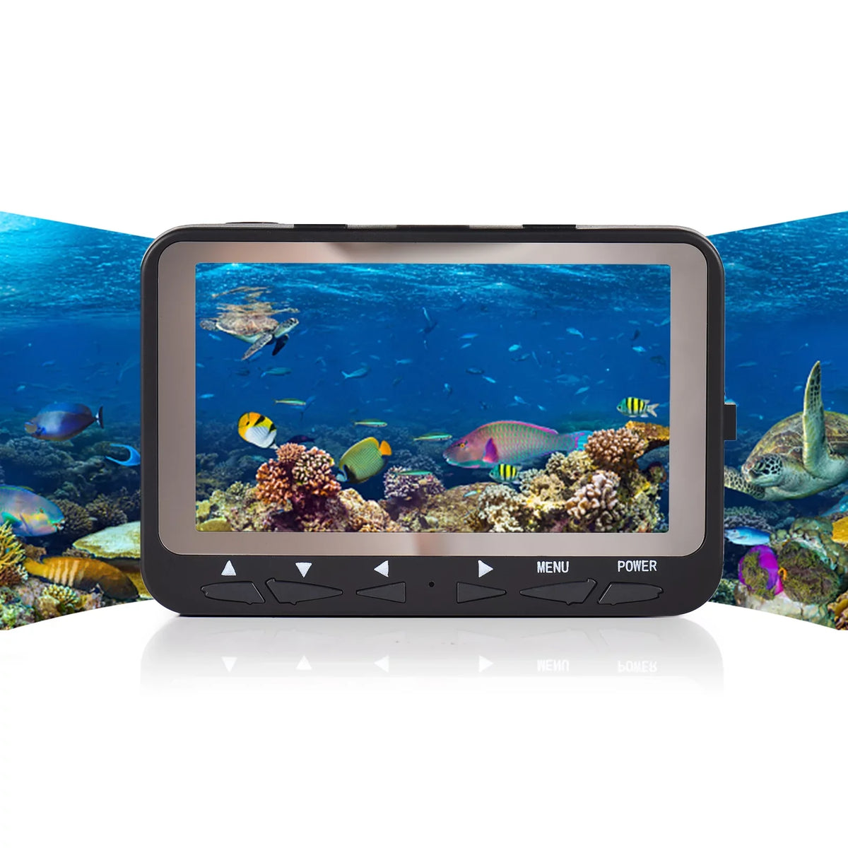 IR Vision 4.3'' Dcenta Camera Underwater for Fish Fishing 15M/30M 8PCS Fishing LCD Camera Ice 1200TVL LED Boat Night Finder