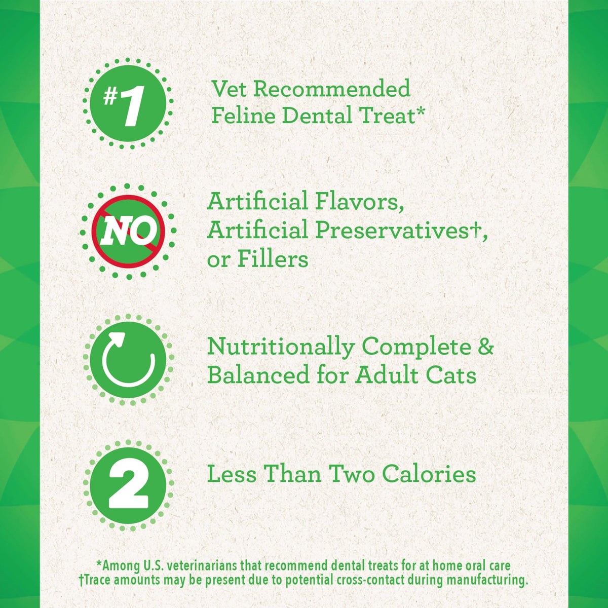 Cat Feline Treats, Savory Natural Greenies 21 Tub oz. Dental Salmon Flavor,