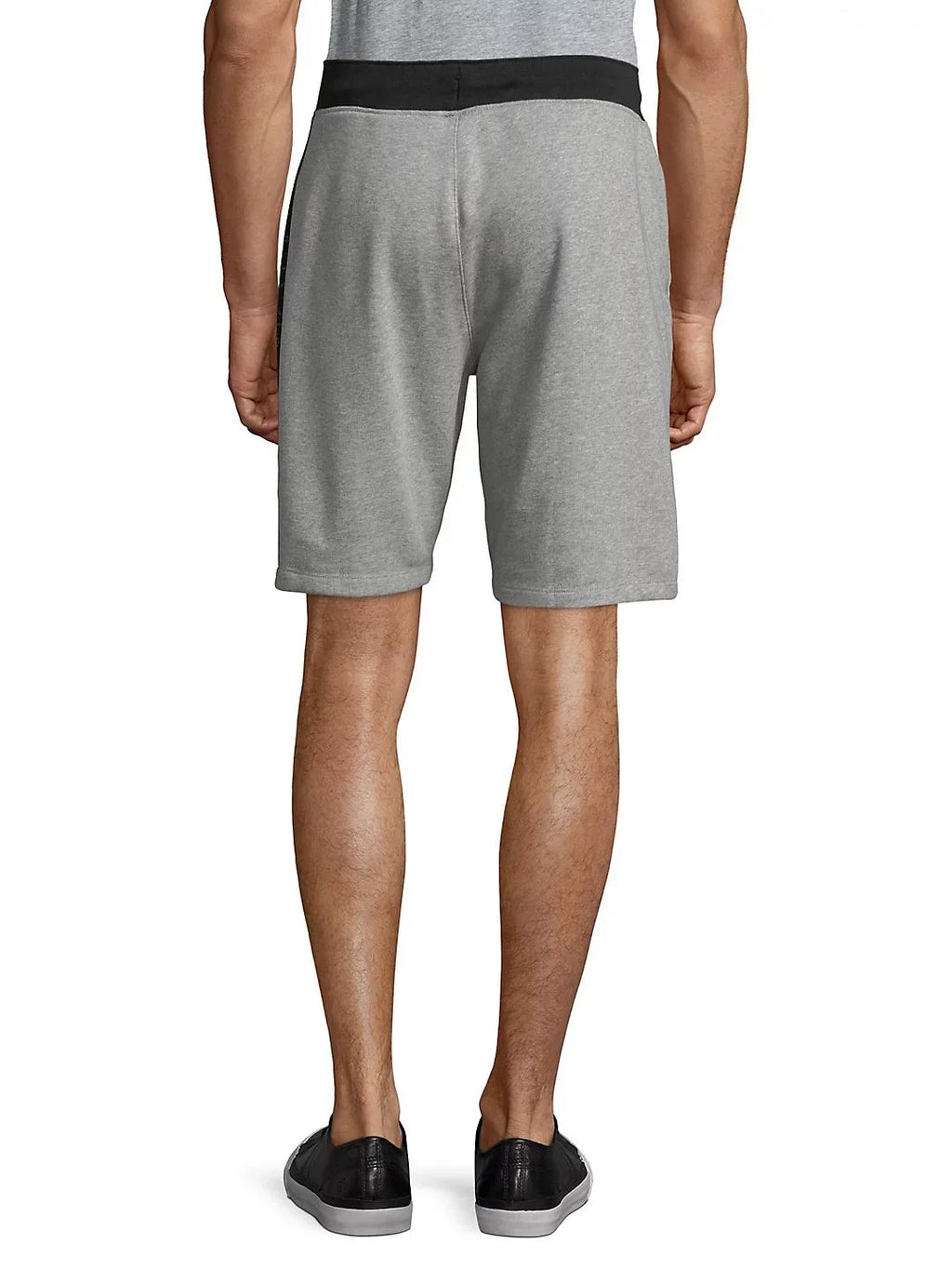 FADED Men's HEATHER GRAY Shorts, US Klein Drawstring Calvin Large Knit