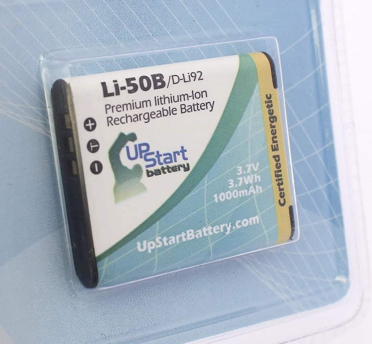 Pack 2x Olympus - for Camera Battery Replacement Lithium-Ion) Battery 3.7V, Battery Olympus LI-50B (1000mAh, TG-610 - Digital UpStart