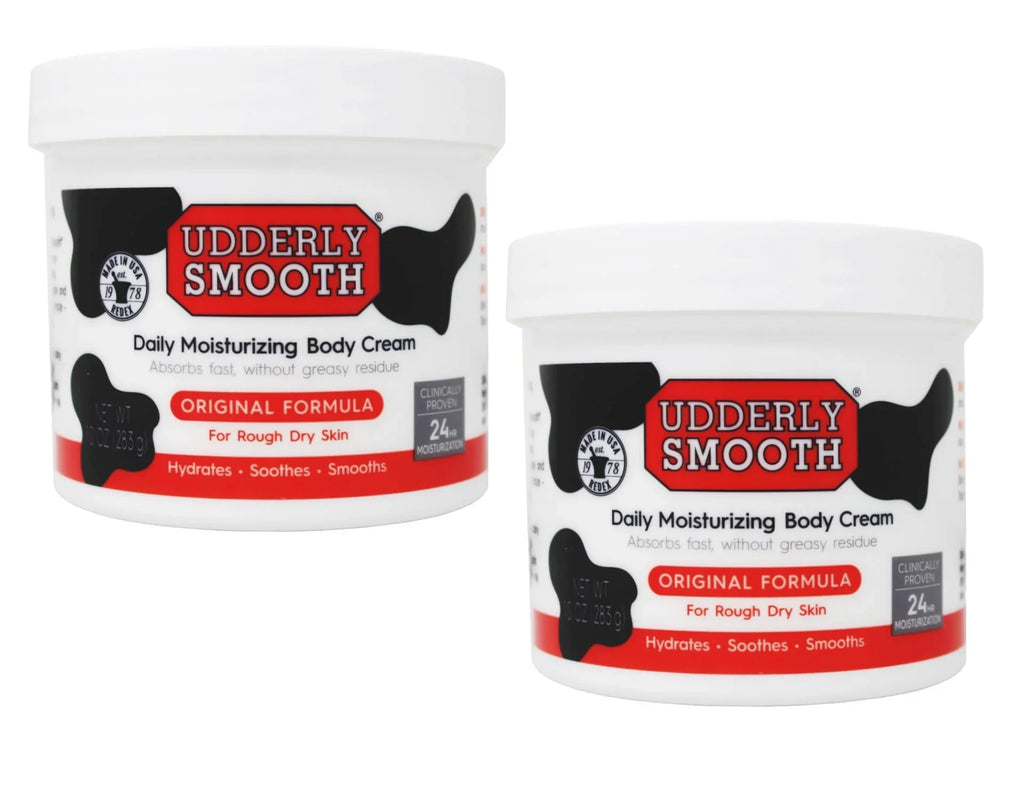 Smooth Body - Formula Udderly Skin, Cream 10 Rough Ounce Pack 2 Moisturizer Skin for Dry Original