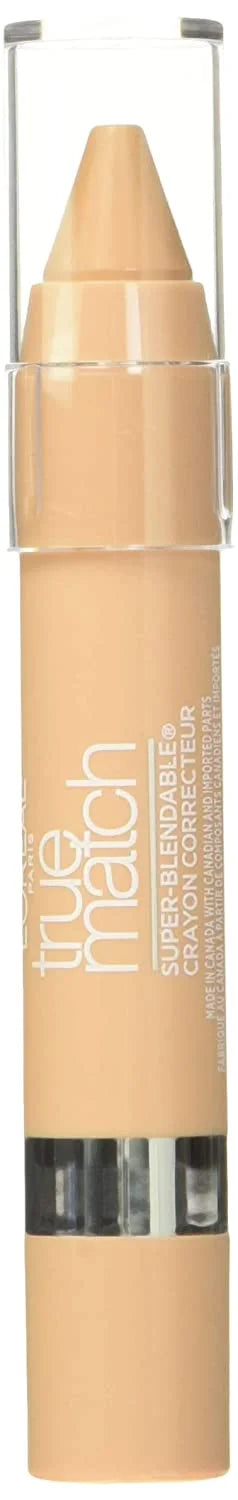 Paris Concealer, Match Oz. Blendable Crayon Warm, 0.1 Light/Medium True Super Loreal