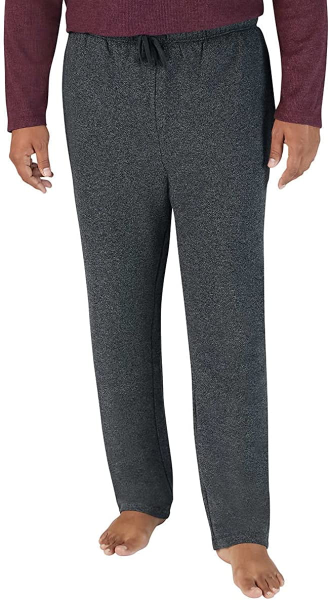 Set charcoal / Lounge 2-Piece bottom, Pajama Eddie Sleep ((burgundy Bauer gray PJ Men's Medium) top