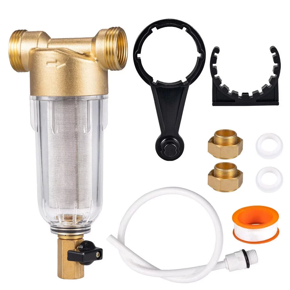 House Water Micron System/whole Sediment Filter 50 2X Down Pre-Filter Spin Water