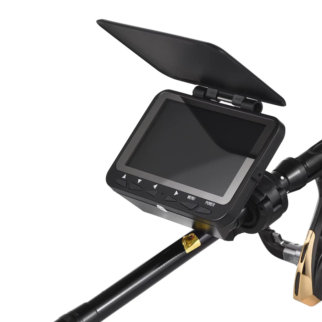 IR Vision 4.3'' Dcenta Camera Underwater for Fish Fishing 15M/30M 8PCS Fishing LCD Camera Ice 1200TVL LED Boat Night Finder
