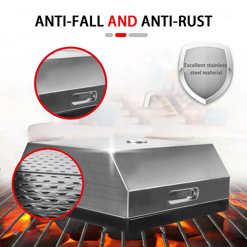 On Charcoal Oven, Portable Home-made BBQ Any Pizza & Gas Fits Grill Pizza Carry Grill, Handles, Pizza Oven, Easy Top Oven BBQ