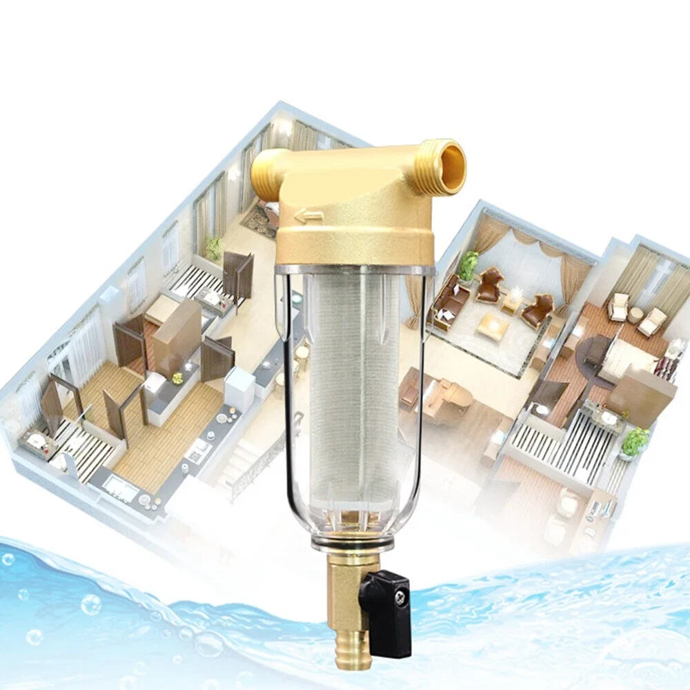 House Water Micron System/whole Sediment Filter 50 2X Down Pre-Filter Spin Water