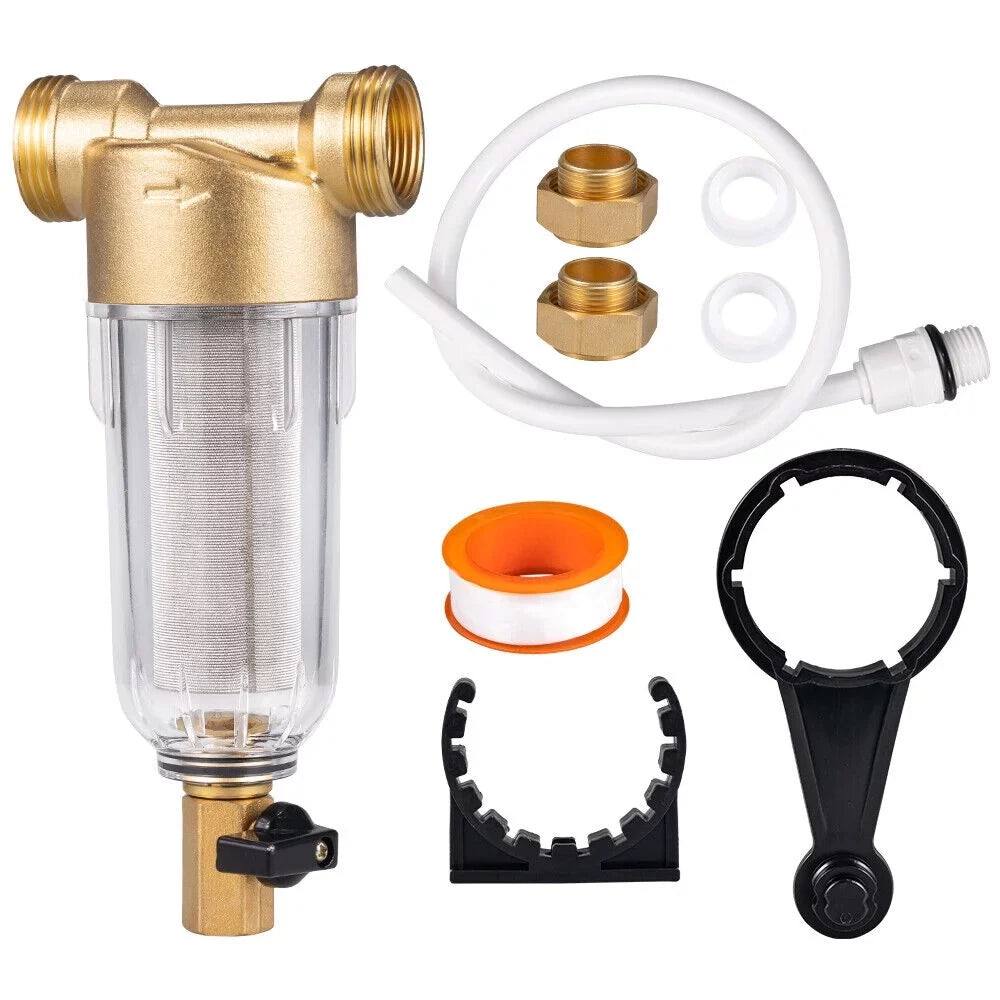House Water Micron System/whole Sediment Filter 50 2X Down Pre-Filter Spin Water