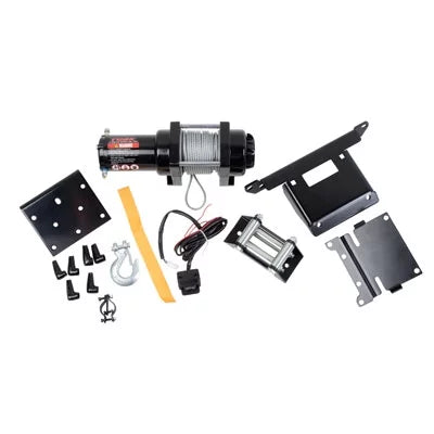 2500 Plate and Mount Rope Yamaha for 2008-2010 with lb. GRIZZLY 350 2x4 Winch Wire