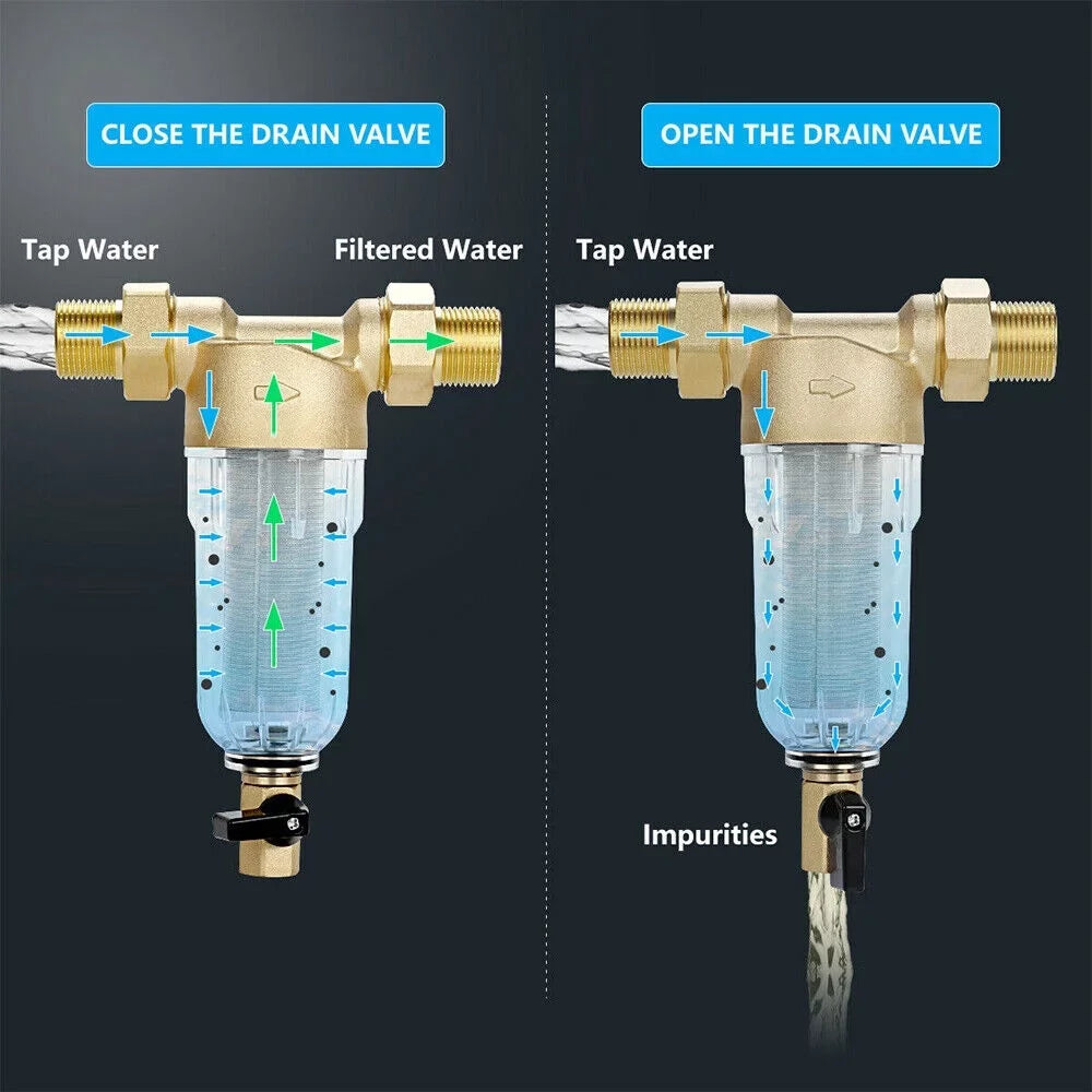 House Water Micron System/whole Sediment Filter 50 2X Down Pre-Filter Spin Water