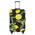 Washable For Protector Adobk Luggage Leaves Travel Fruits Men, Cover, For Suitcase Stretch Women Flowers Covers And Lemon Luggage Suitcase Cover, Suitcase Accessories-Small