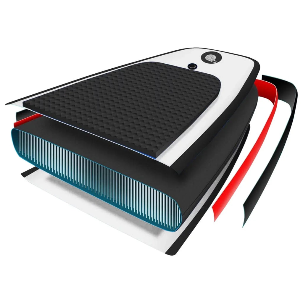 and MABOTO White Black Paddleboard Set Inflatable