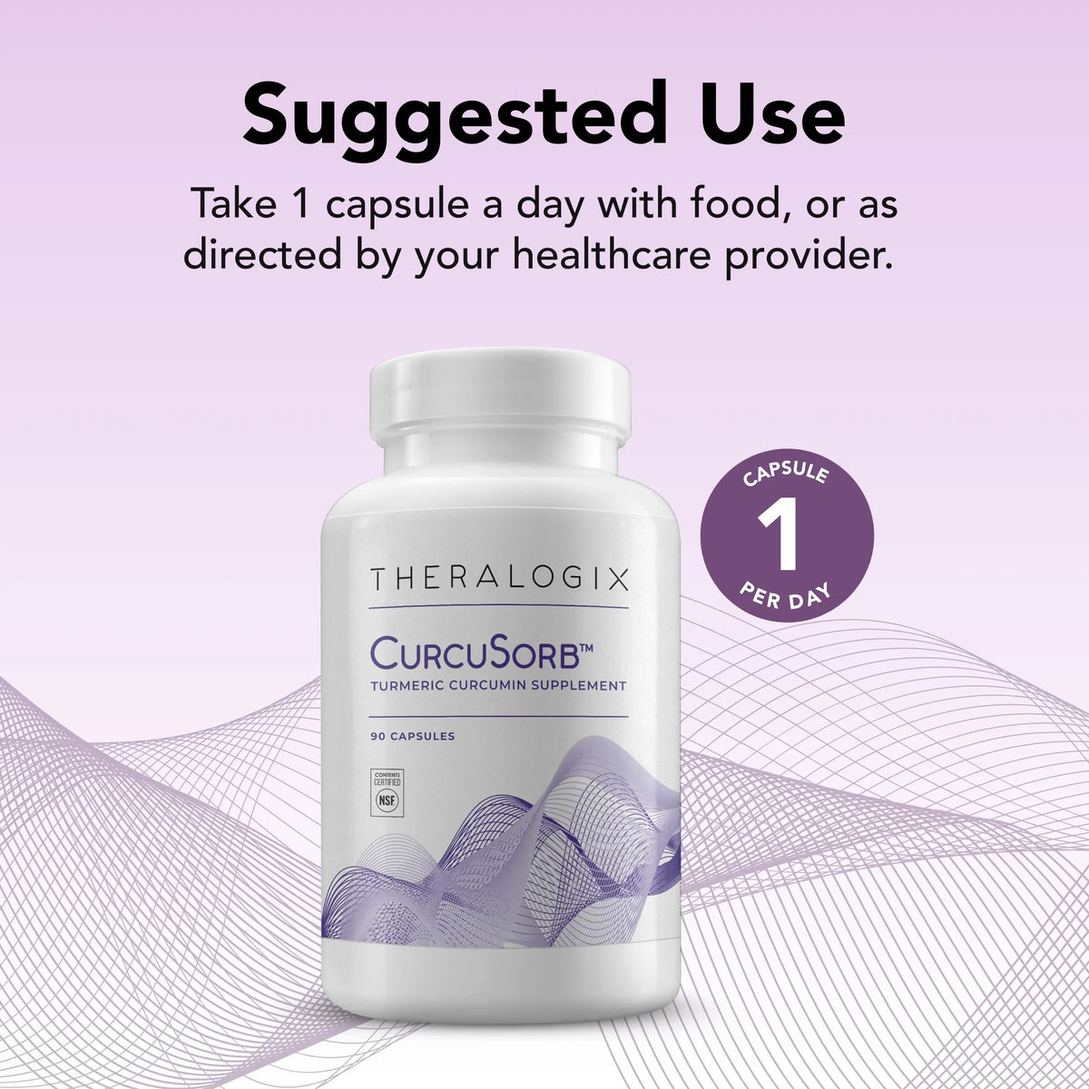 Complex Absorption Supply), High CurcuSorb Turmeric Supplement Theralogix Turmeric (90-Day Curcumin