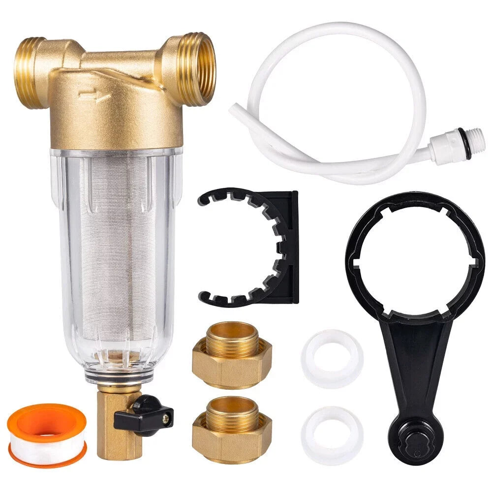 House Water Micron System/whole Sediment Filter 50 2X Down Pre-Filter Spin Water