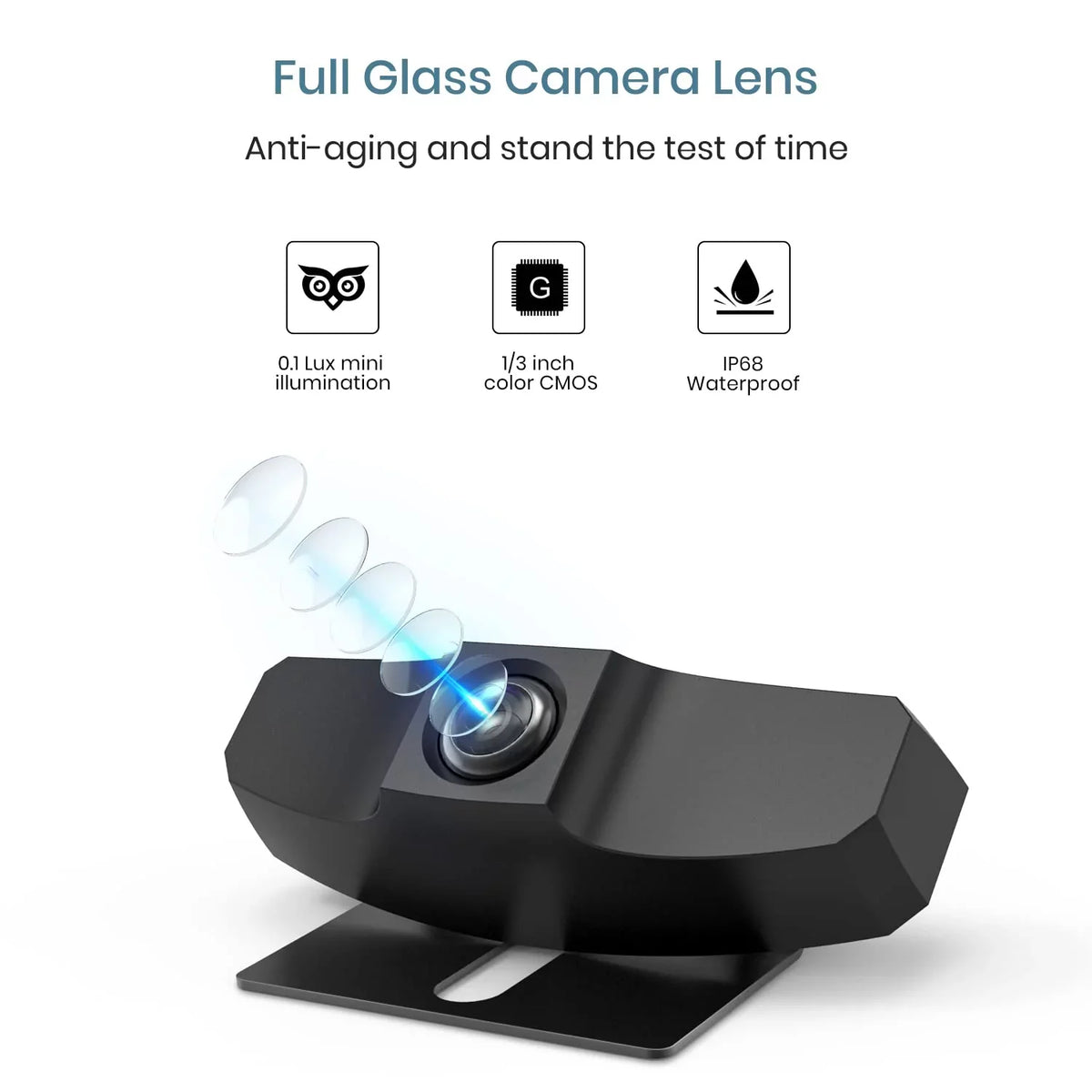 Systems, Plate View Backup Camera, Wireless Solar Trailer License BOSCAM Camera Back Rear Camera Car Up Wireless Vehicles Camera Digital Reverse for