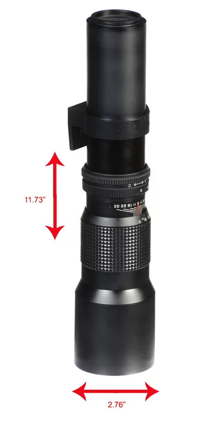 Focus NEX-3 High Sony Alpha Manual 1000mm Power Lens