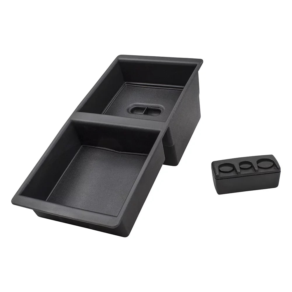 XL Coin with Tahoe Silverado/Sierra 22817343 Brock Front Console Insert & Holder 15-19 Suburban 10436137 w/ Yukon Organizer Center Compatible 14-19 Replacement